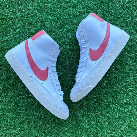 Nike Blazer Mid ‘77 NN White / Adobe Red Stardust - Sail - Picture 3 of 9